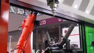 Máy Cắt Laser 3D Hai Trạm 16 Trục