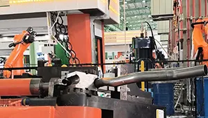 Công đoạn uốn ống